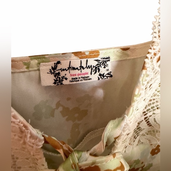 NEW Free People Intimately Countryside Mini Lace Trim Dress - Picture 4 of 6